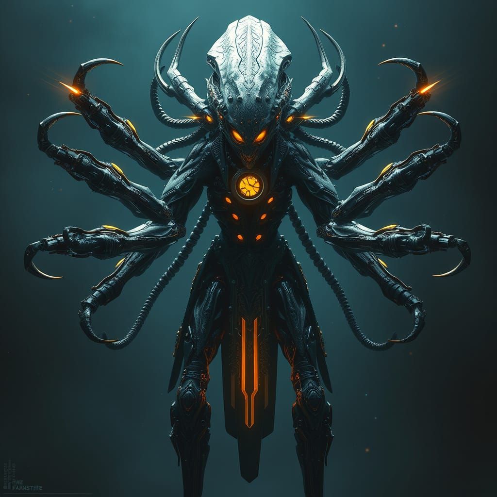 Orion Alien Smuggler Mechanic in Majestic Digital Art