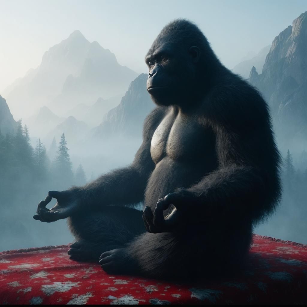 Stylized Text Visualizing Breathing Process