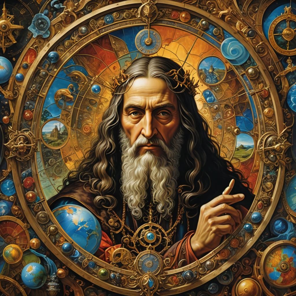 Genesis: Hyperrealistic World Creation in Surrealist Style