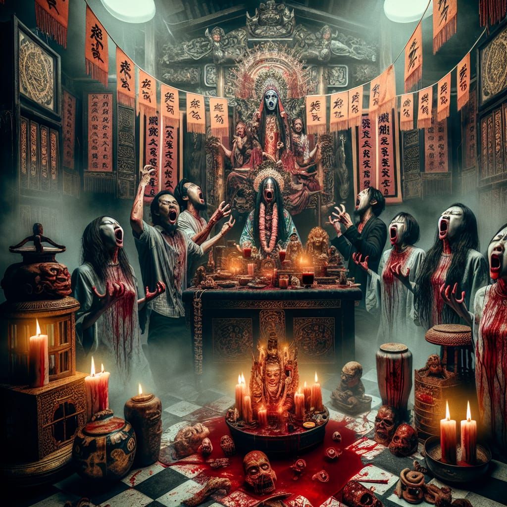 Cursed Taiwanese Shrine of Evil Spirits