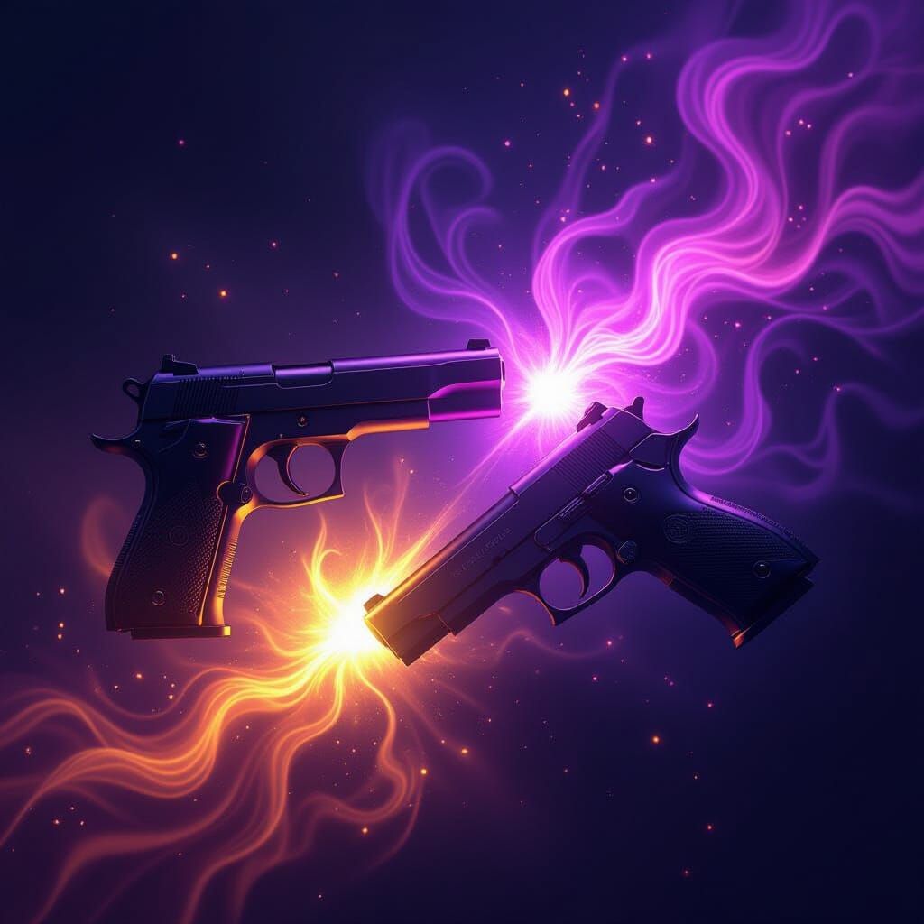 Guns of Light and Dark with Cosmic Energy