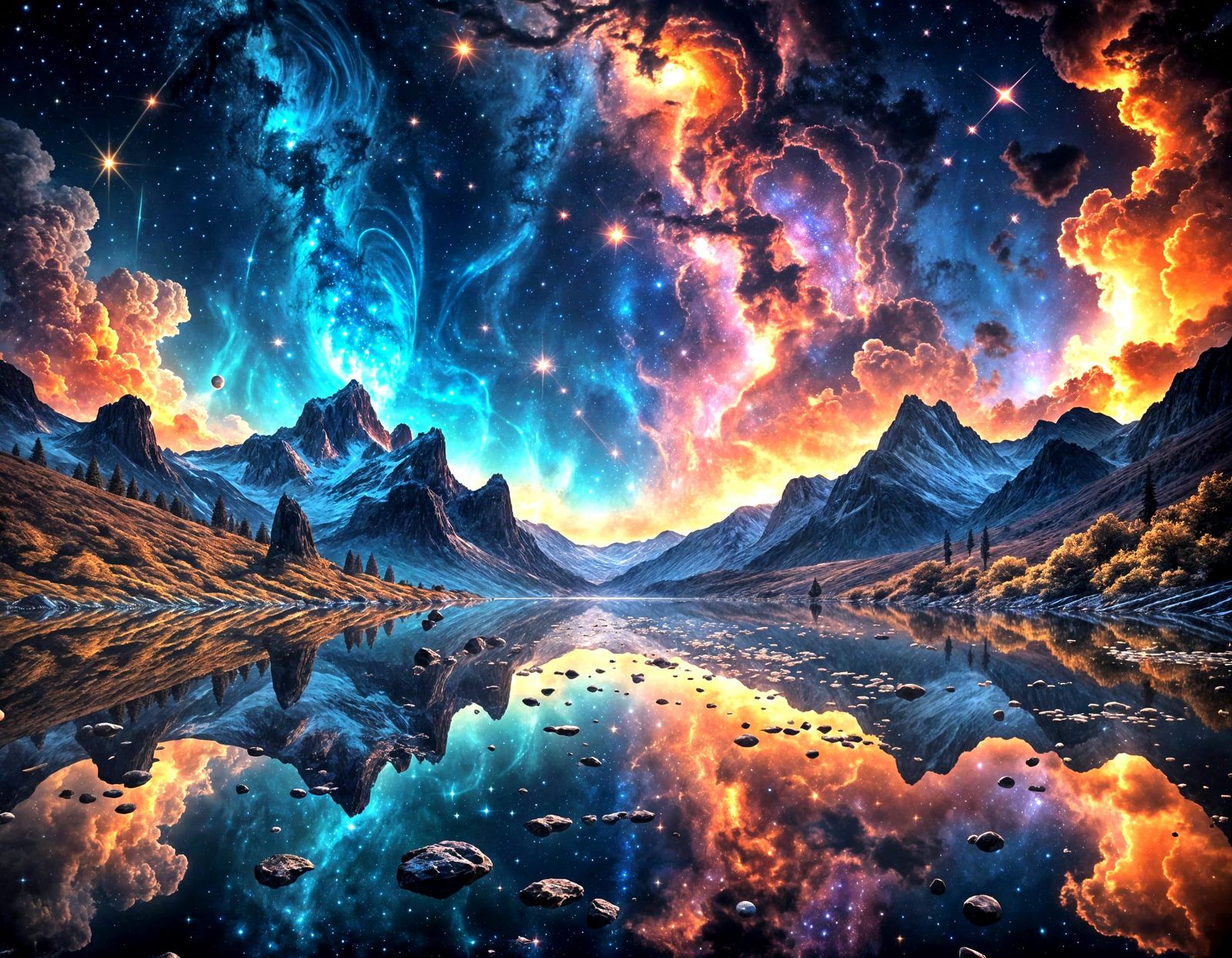Fantasy landscape
