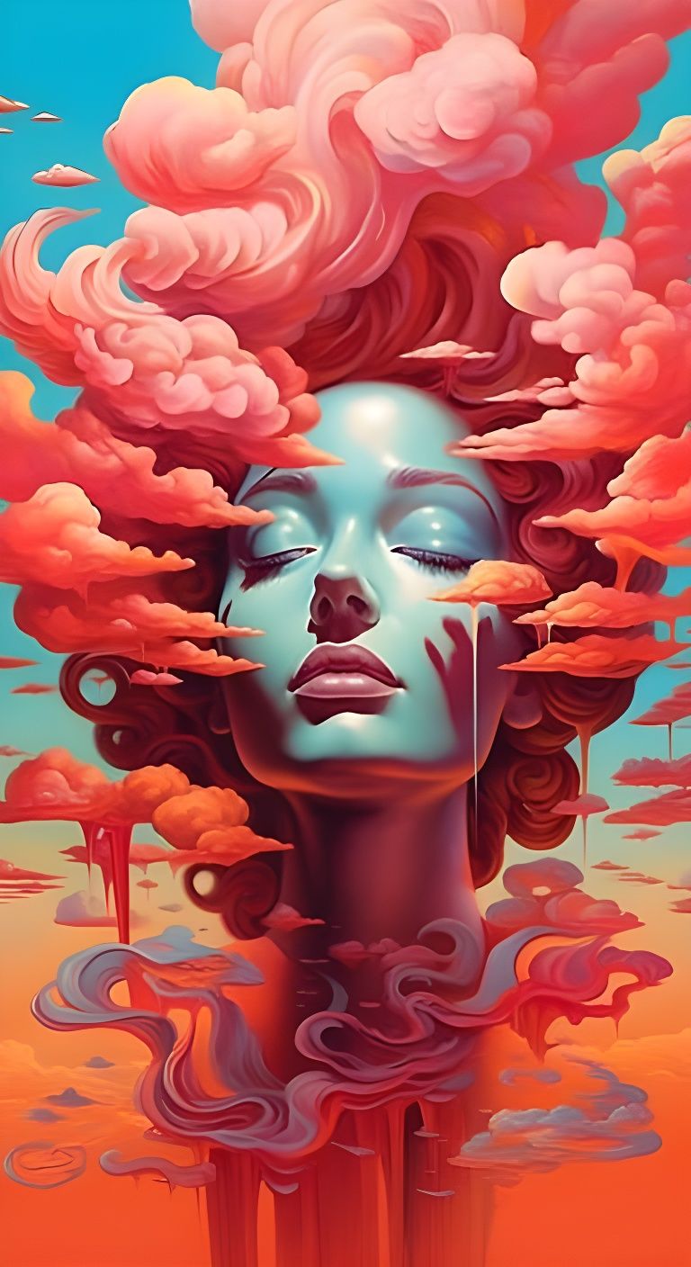 Surreal Liquid Nirvana in Brilliant Colors