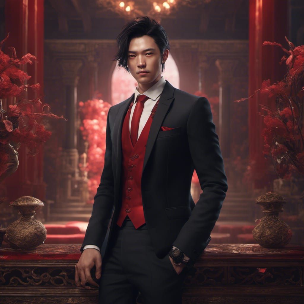 Handsome Chinese American Man