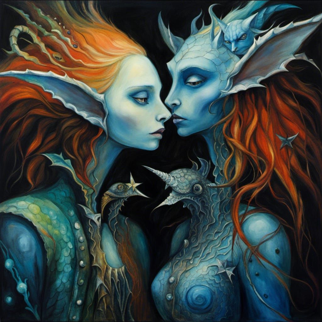 Magical Shadow Protectors in Burton Style