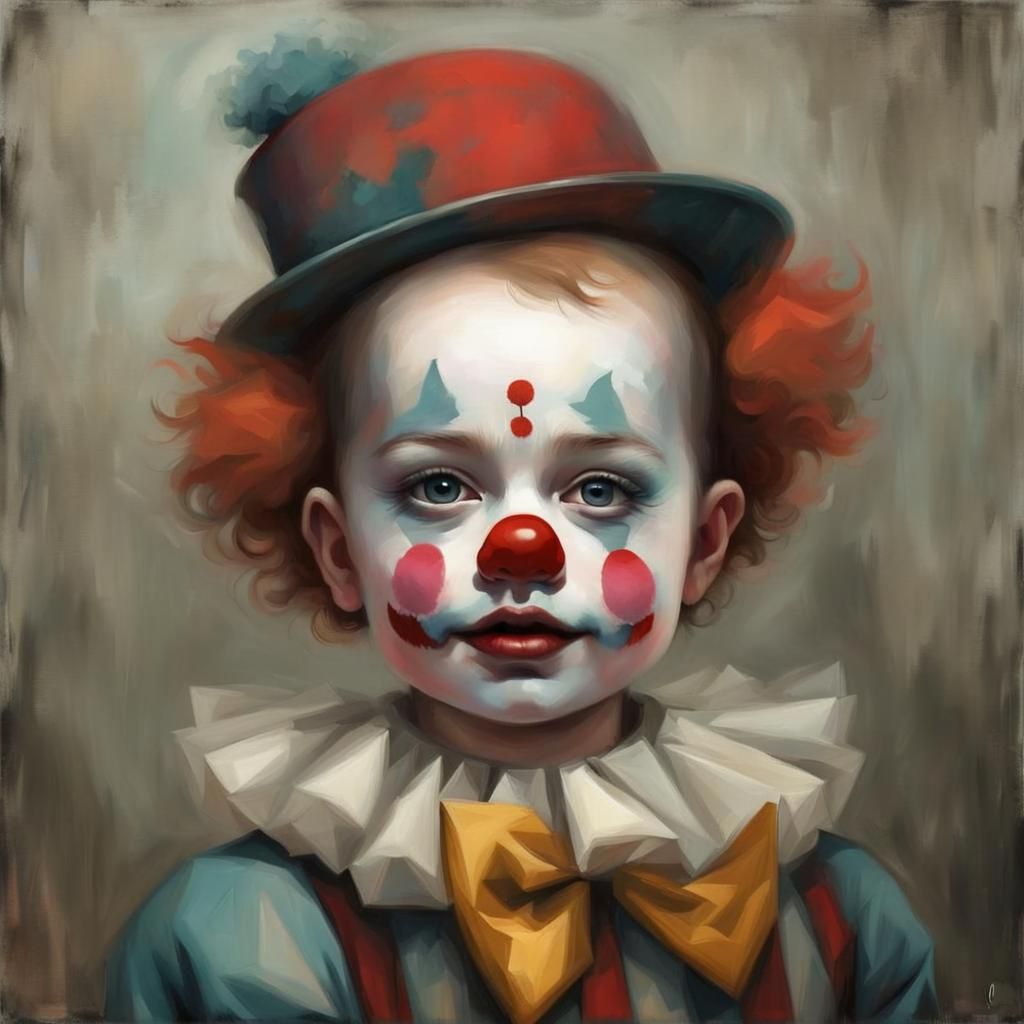 Clown Image Generated by AI