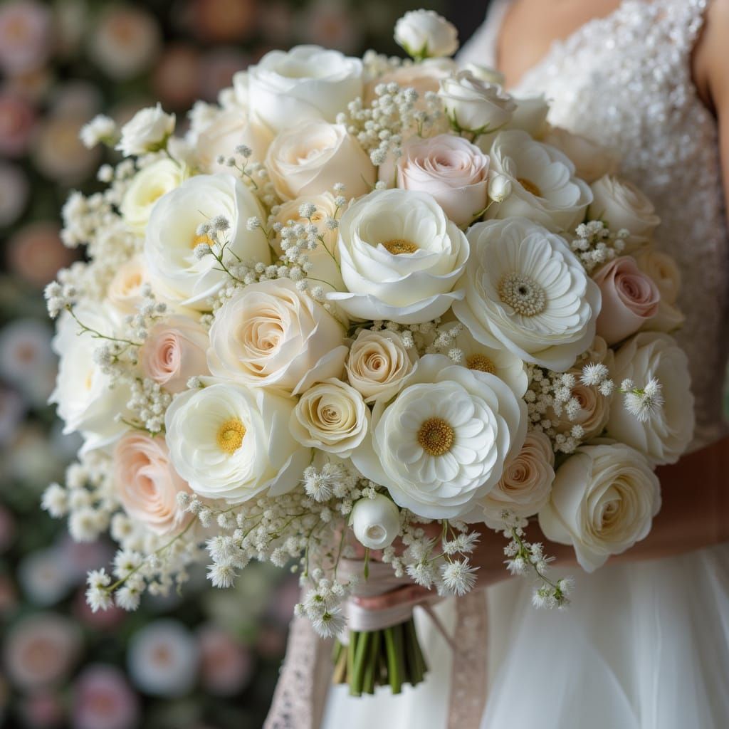 Bridal bouquet  should not have been scored a 2 .