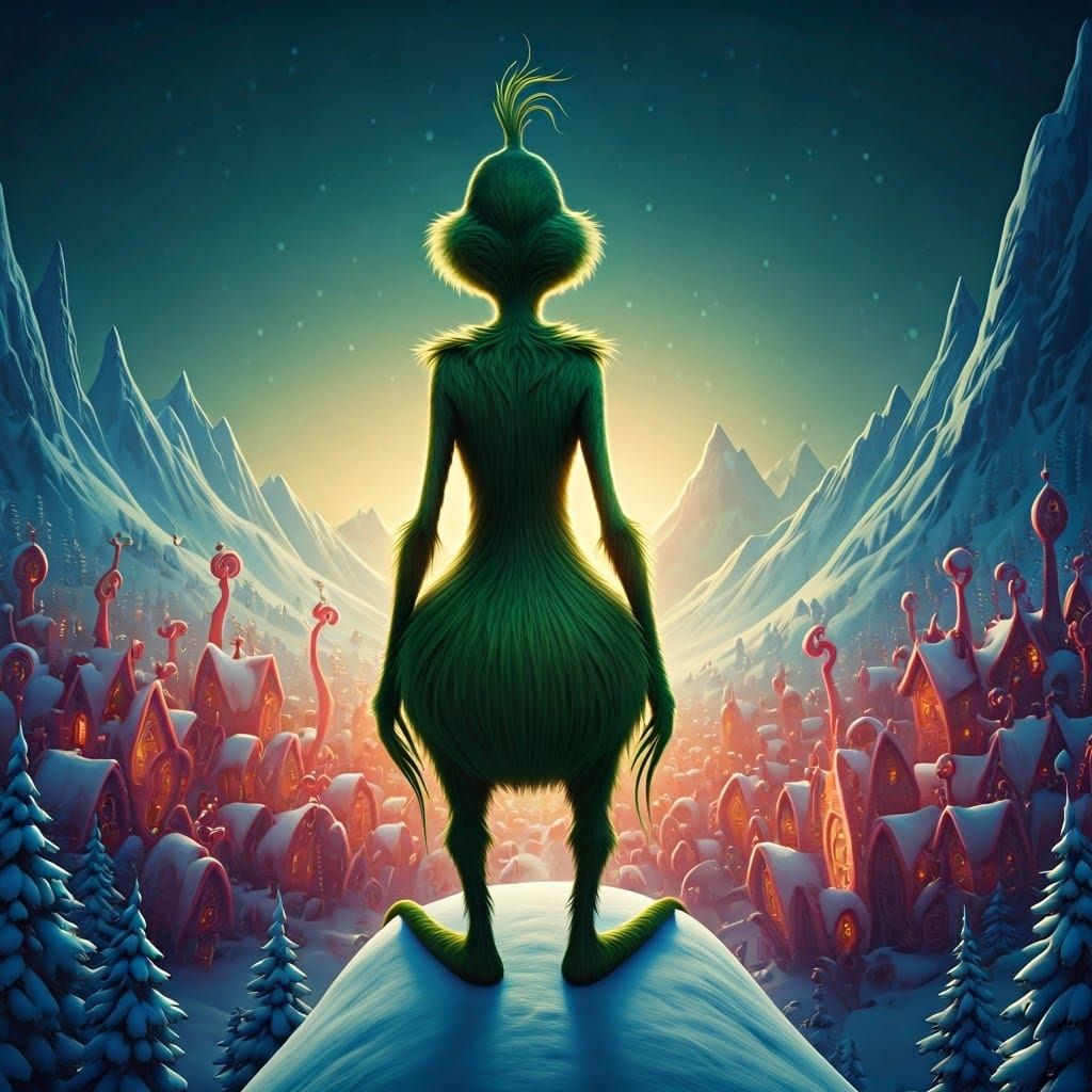 The Grinch's Festive Fantasy: Whoville Illuminated