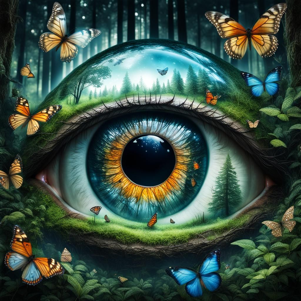 The eye sees everything! 👀