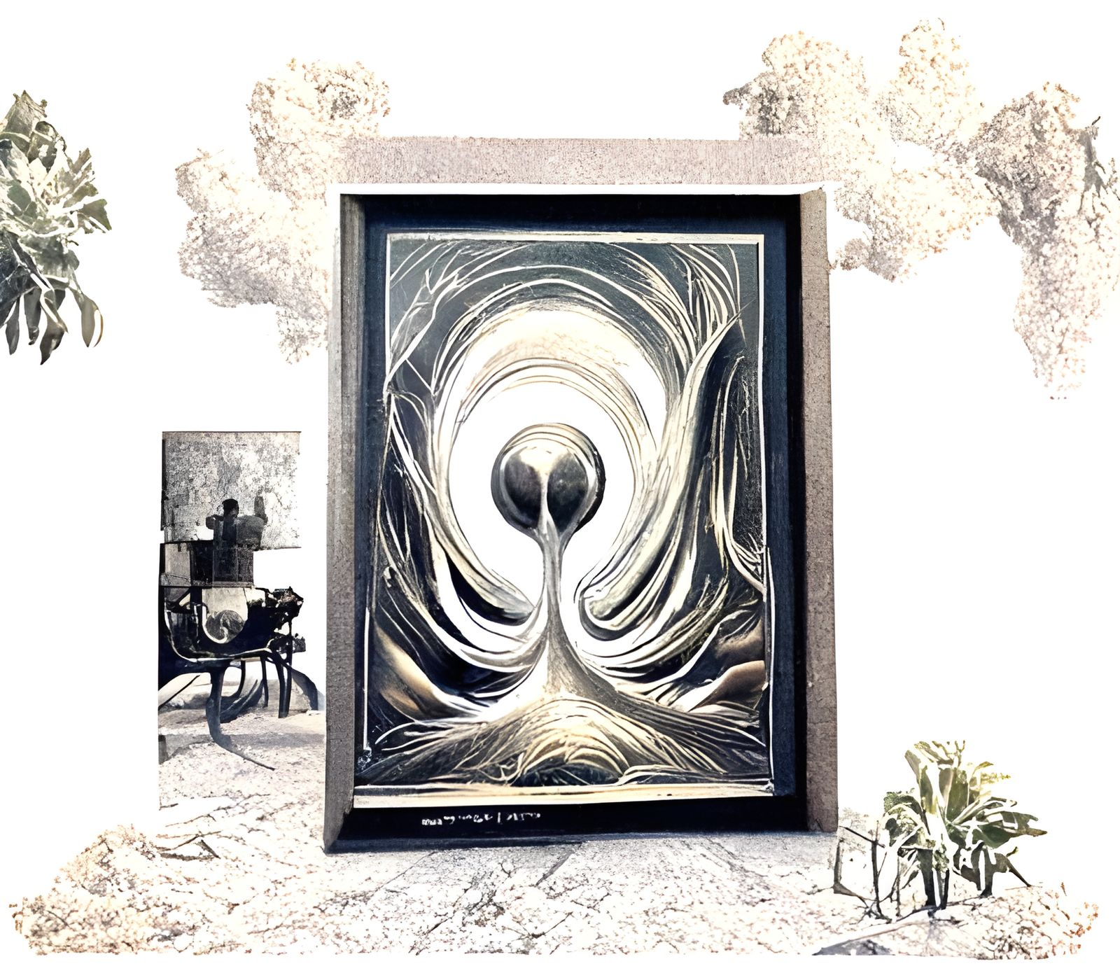 Abstract Symbolism: A Surreal Digital Illustration