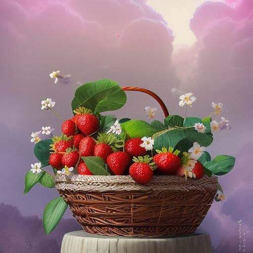 Strawberry Fruit Basket