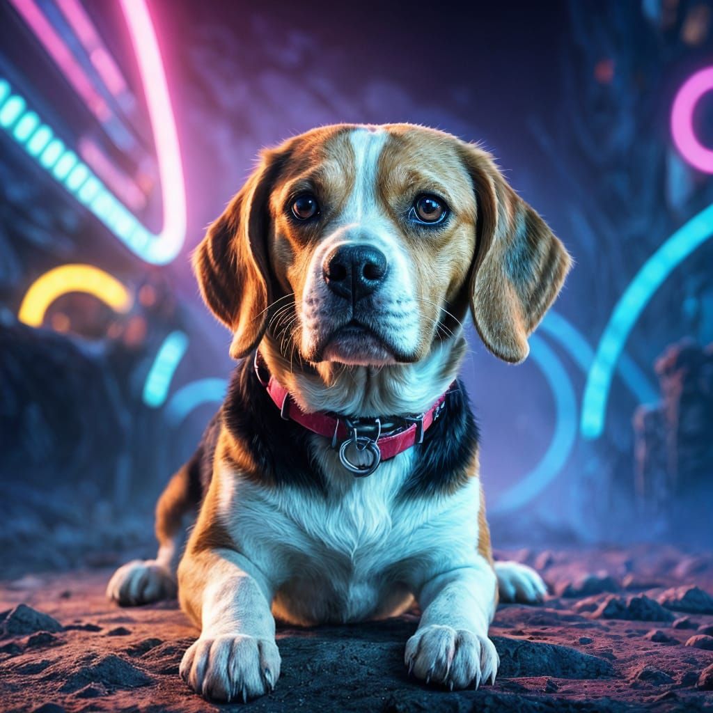 Neon Beagle