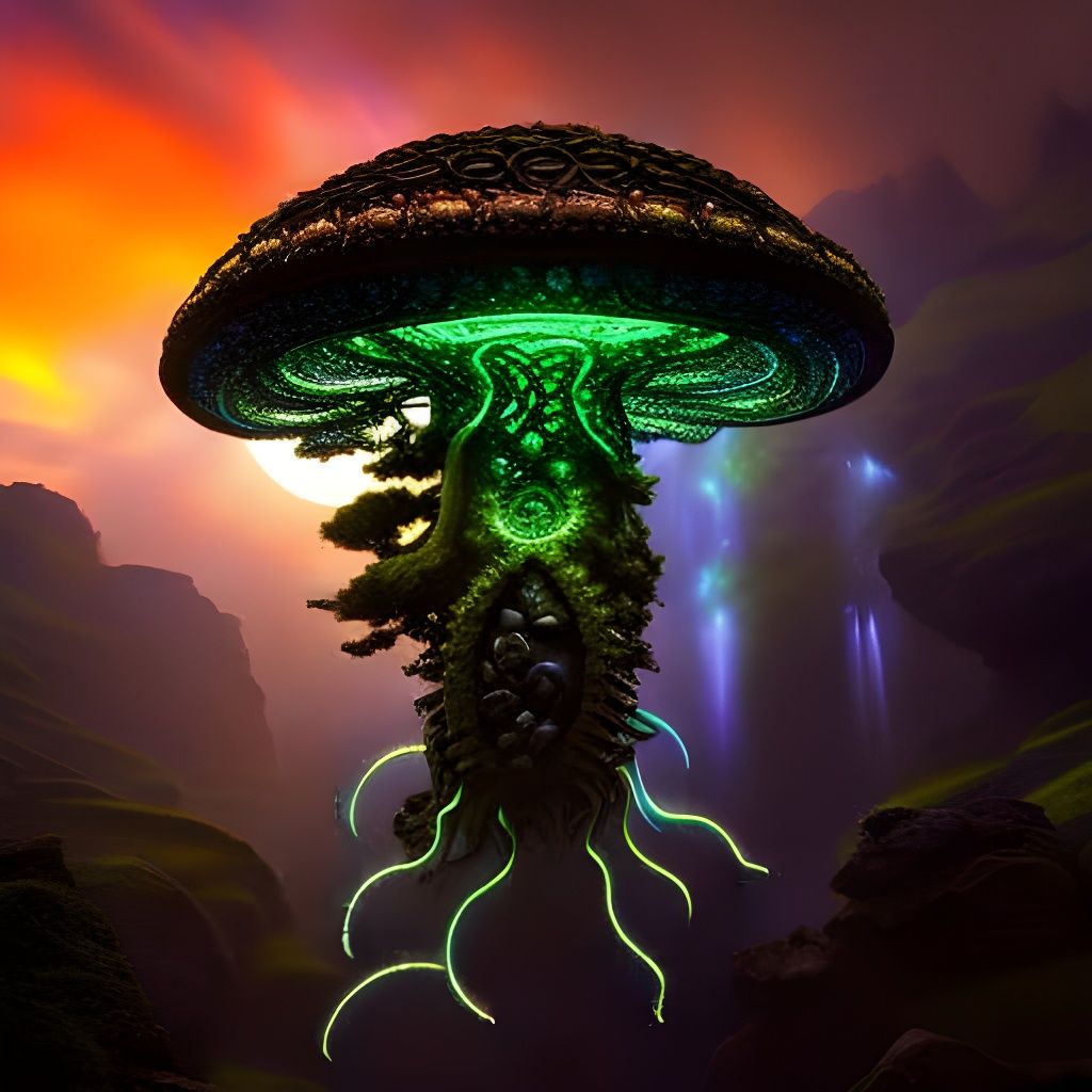 alien mushroom