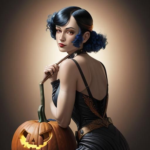 Pumpkin girl