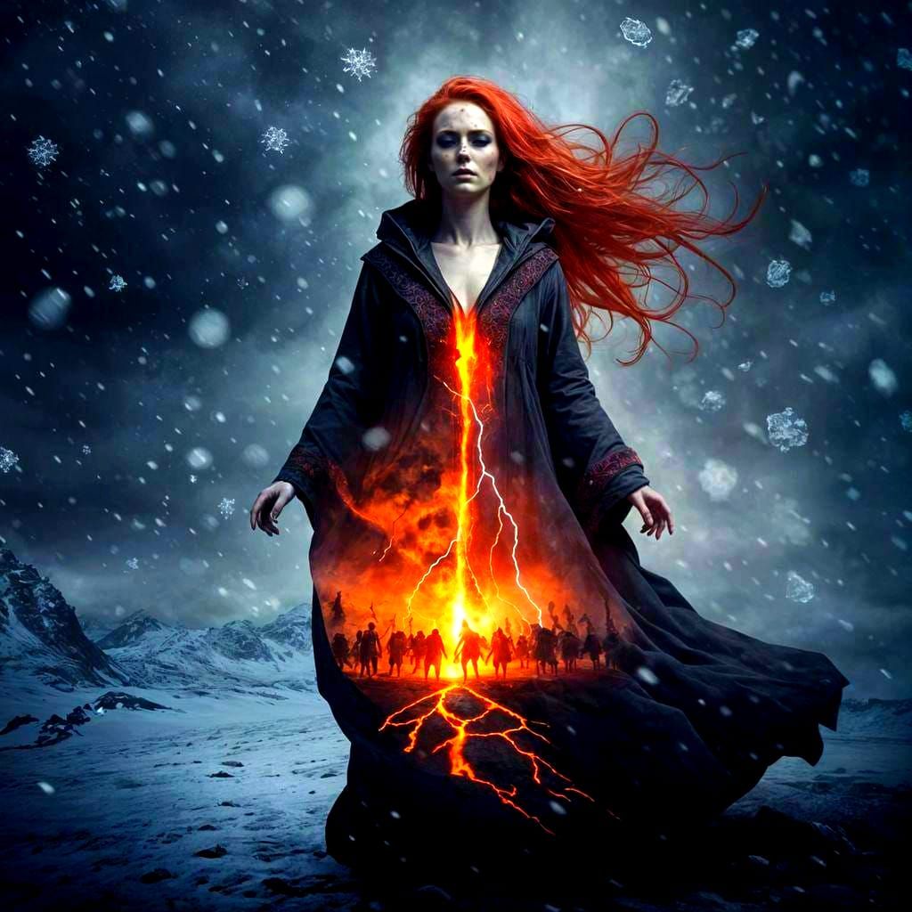 Queen of fire in a world of ice