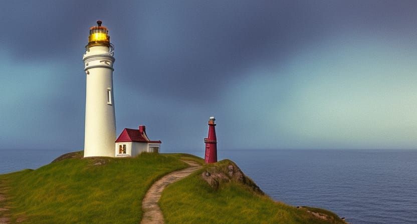 Hobbit-Style Lighthouse Beacon