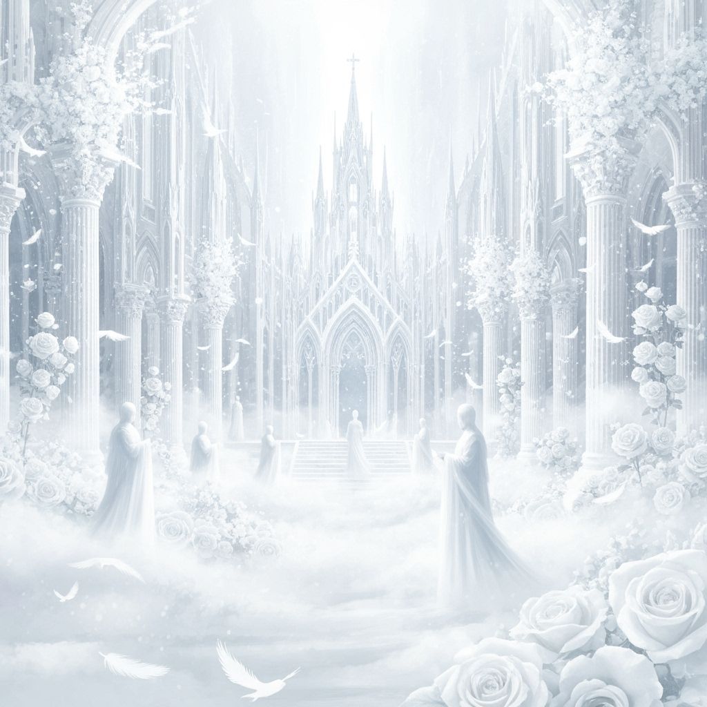 Ethereal Celestial Sanctuary of Divine Illumination