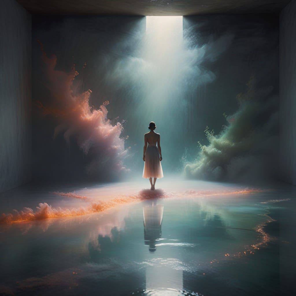 Ethereal Dreamscape in Soft Focus