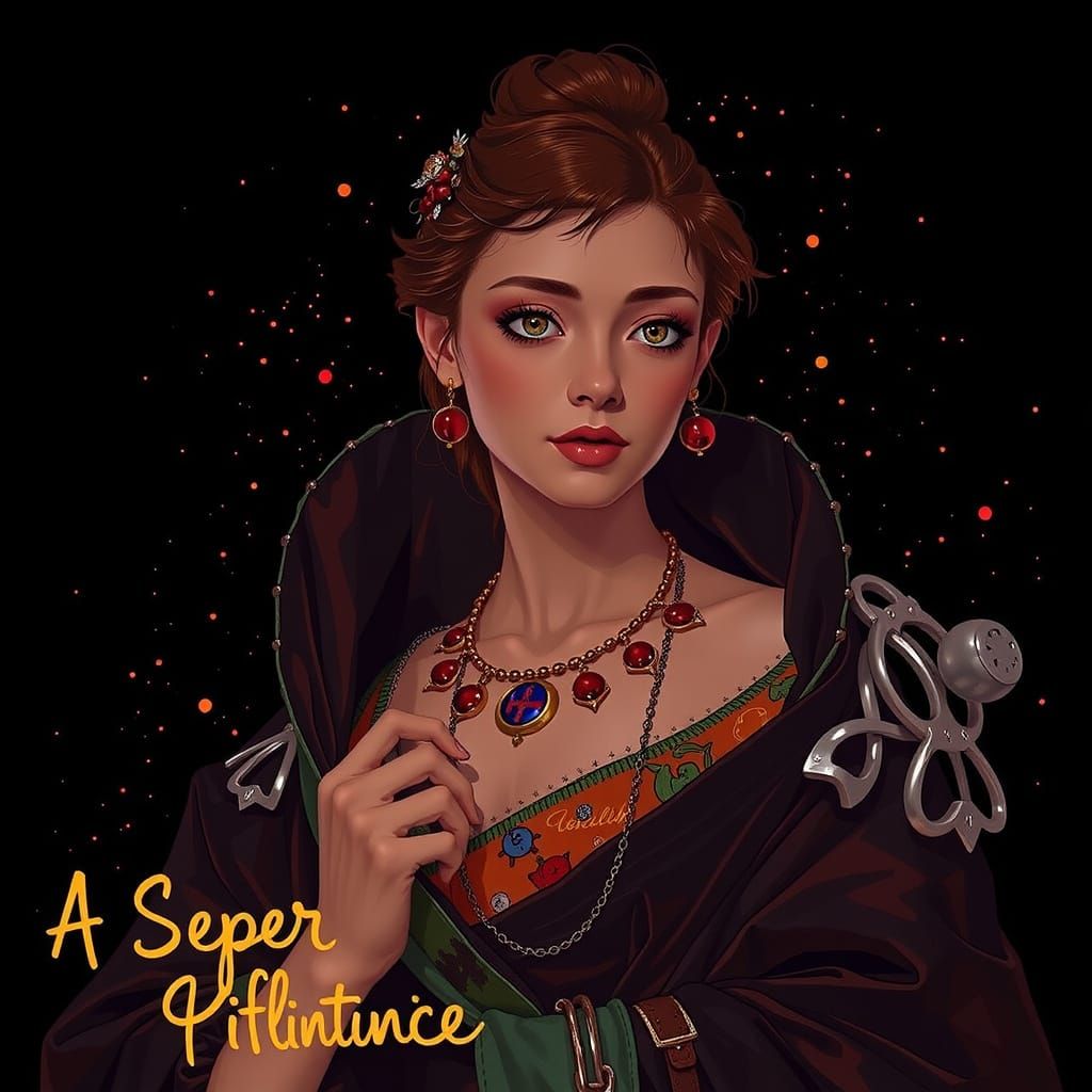 Hyperrealistic Sculpture of French Libertine Reflecting Infi...