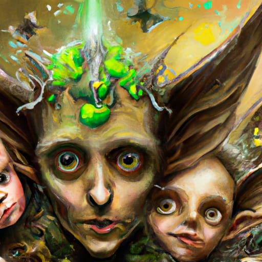 Scary Elves in Hyper-Detailed Fantasy Art