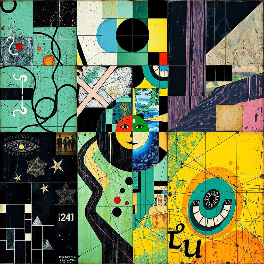 Surreal Test Pattern for the Elite in a Window to Nature