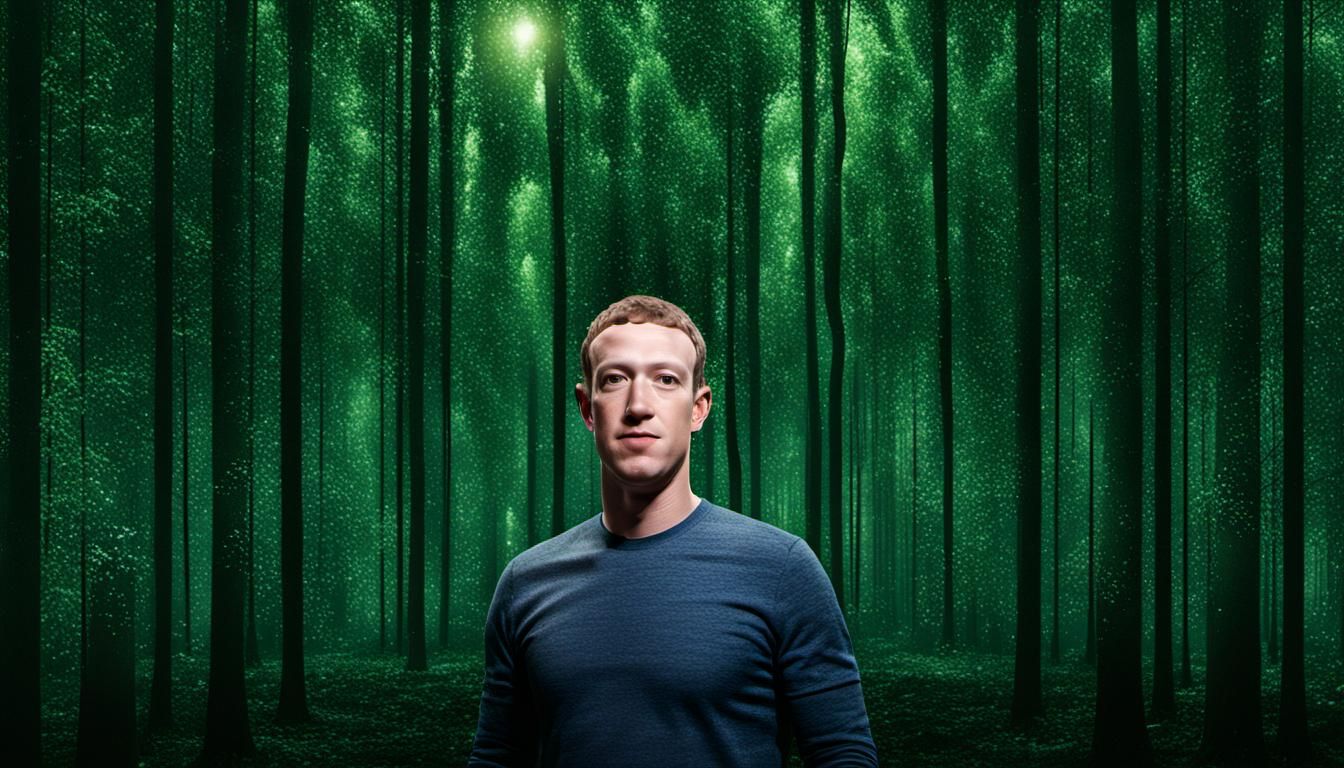 Mark Zuckerberg Portrait in 8K 3D Rendering