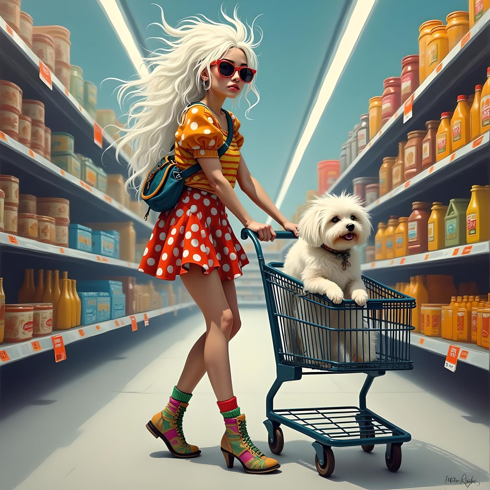 Whimsical illustration in the style of Mark Ryden – Lisa Fra...