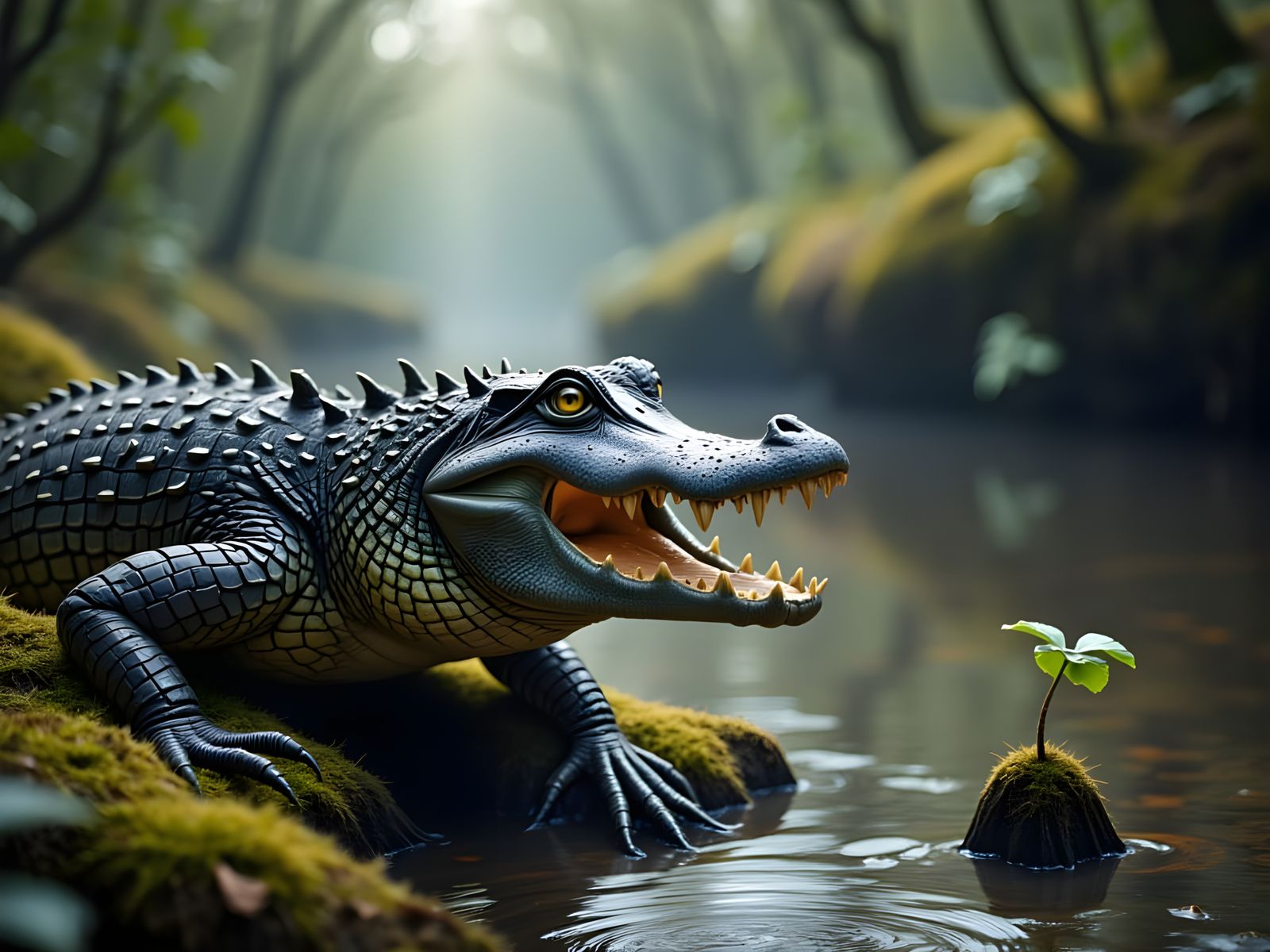 Sign 🍀 in the Swamp 🐊