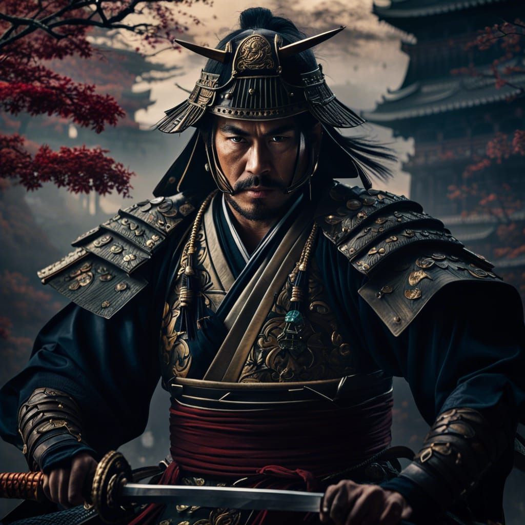 Samurai's Revenge: Epic Japanese Sword Scenery