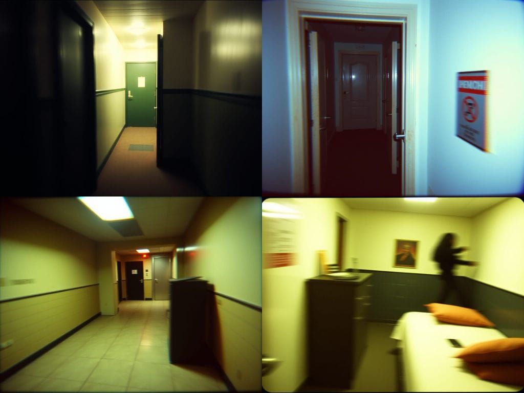 Unremarkable iPhone Photo of Liminal Horror Spaces