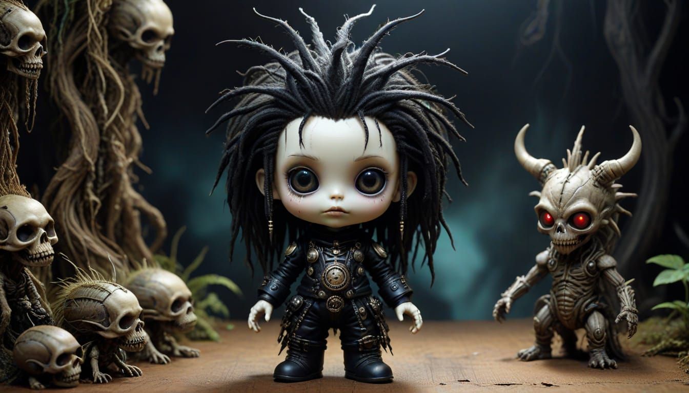 CHIBIFIED GOTH-PUNK-DOLL