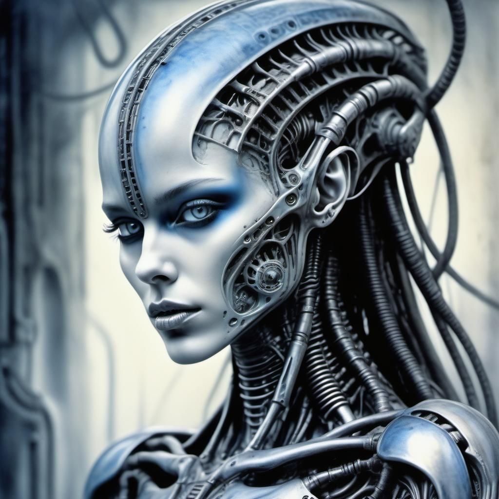 Sci-fi Portrait Gigeresque