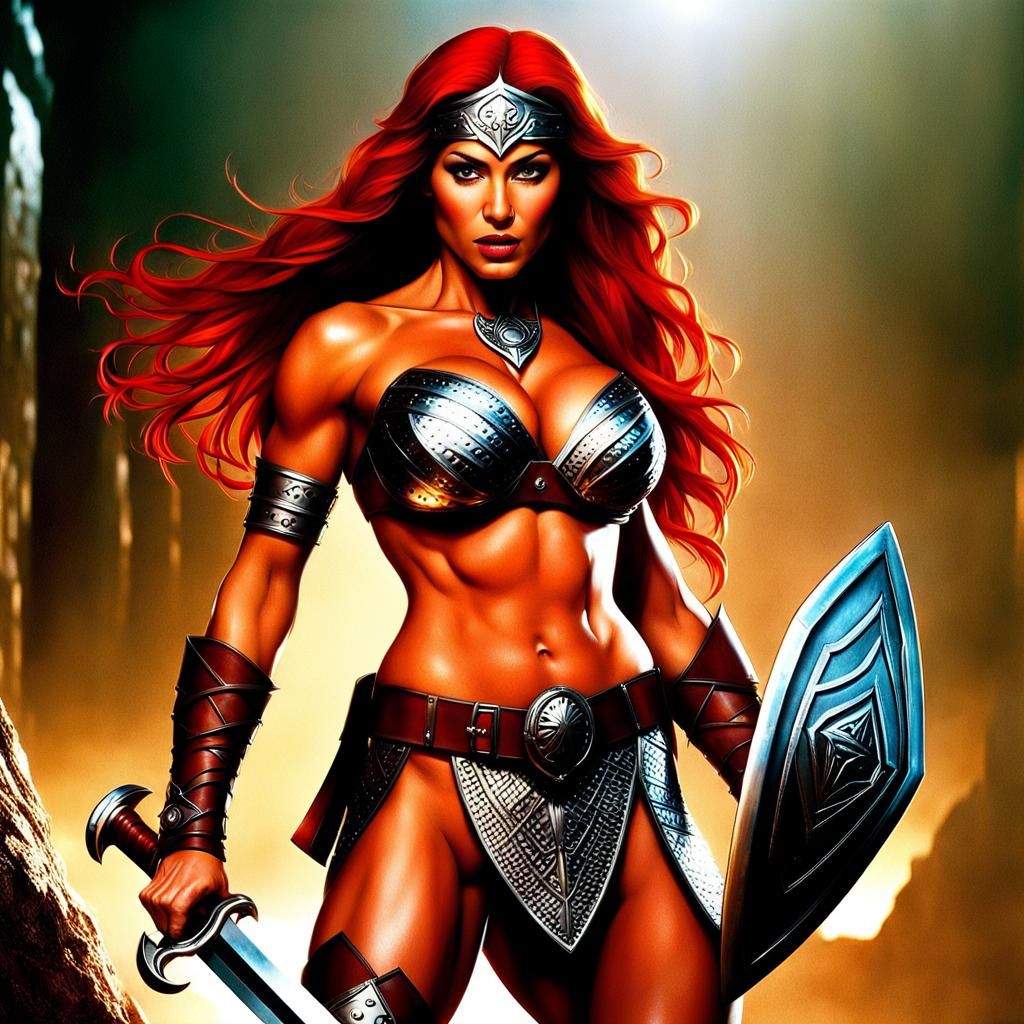 Nicole Scherzinger as Red Sonja