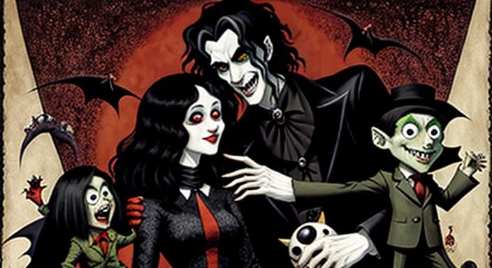 Vampires in Love with Monsters: Dark Fantasy Art