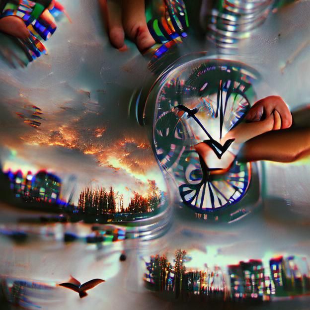 Time is a River: AI Interpretation