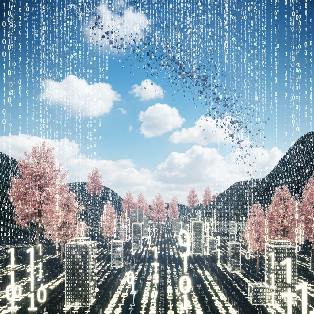 Surreal Binary World Breaks Into Reality