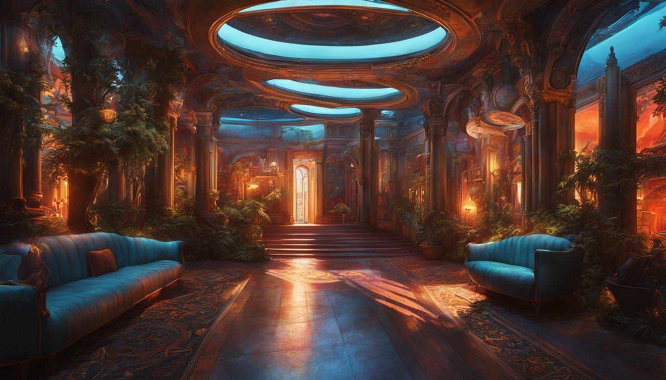 Ethereal Whimsy in Soviet-Inspired Fantasy Realm