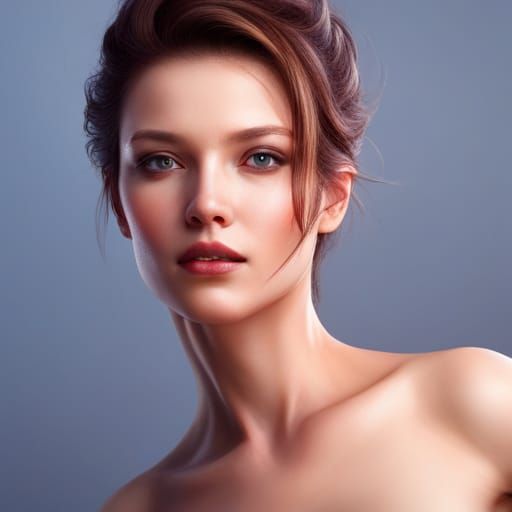 Realistic Skin Close-Up: Detailed Texture