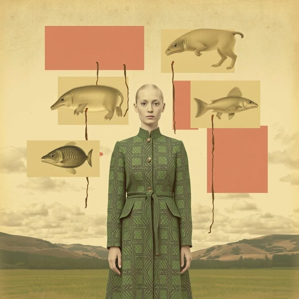 Surreal Non-Place Business Card Design