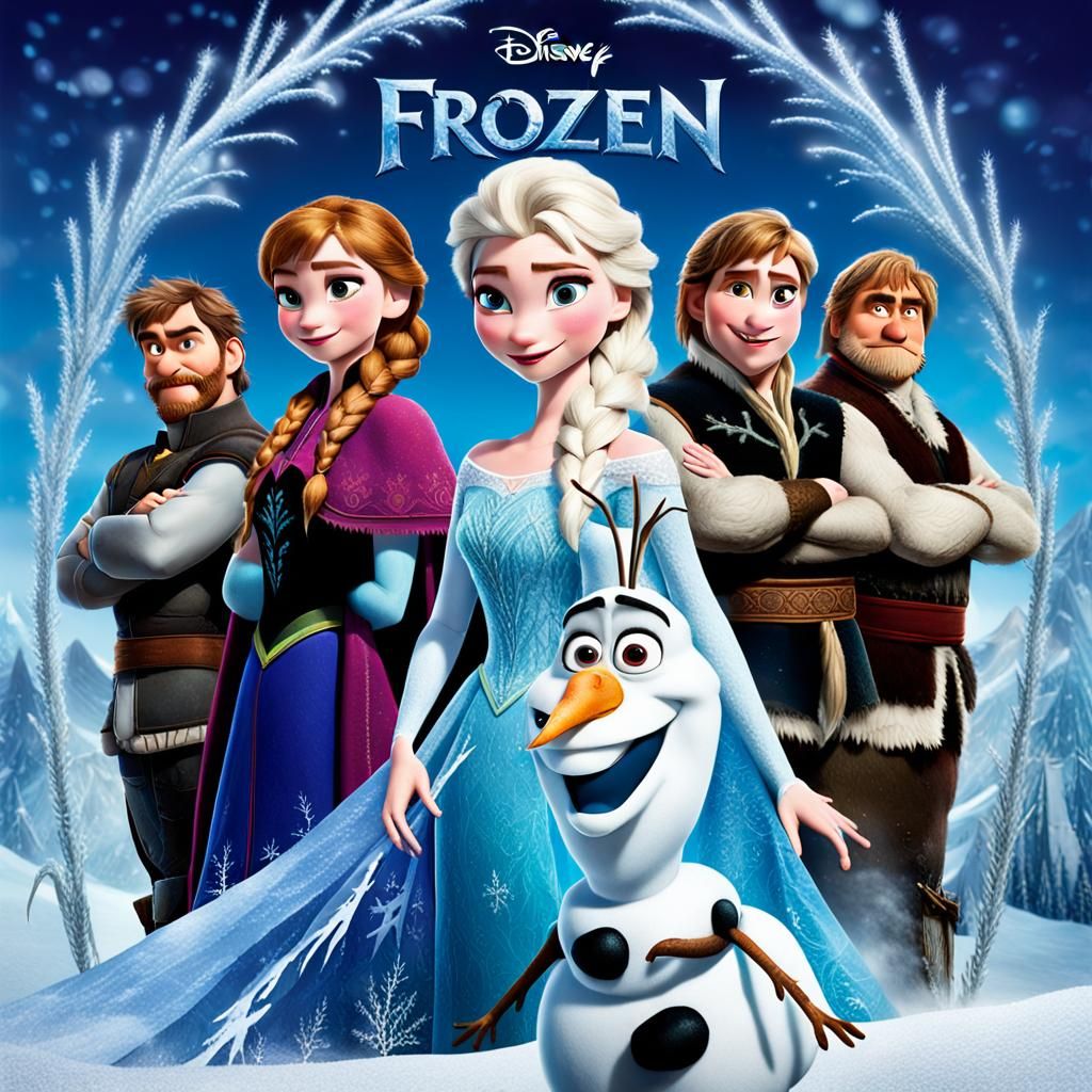 Made-Up Movie Posters "Frozen"