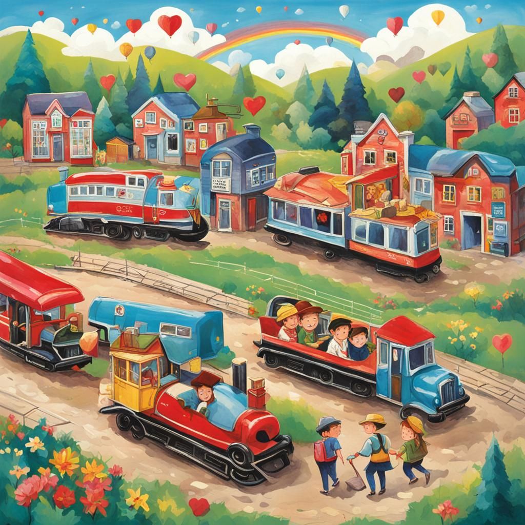 Love Arrives in Town: An AI Interpretation