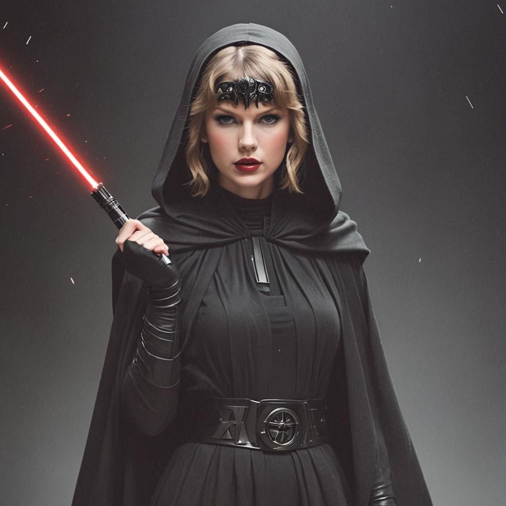 Taylor Swift as a Sith Lord