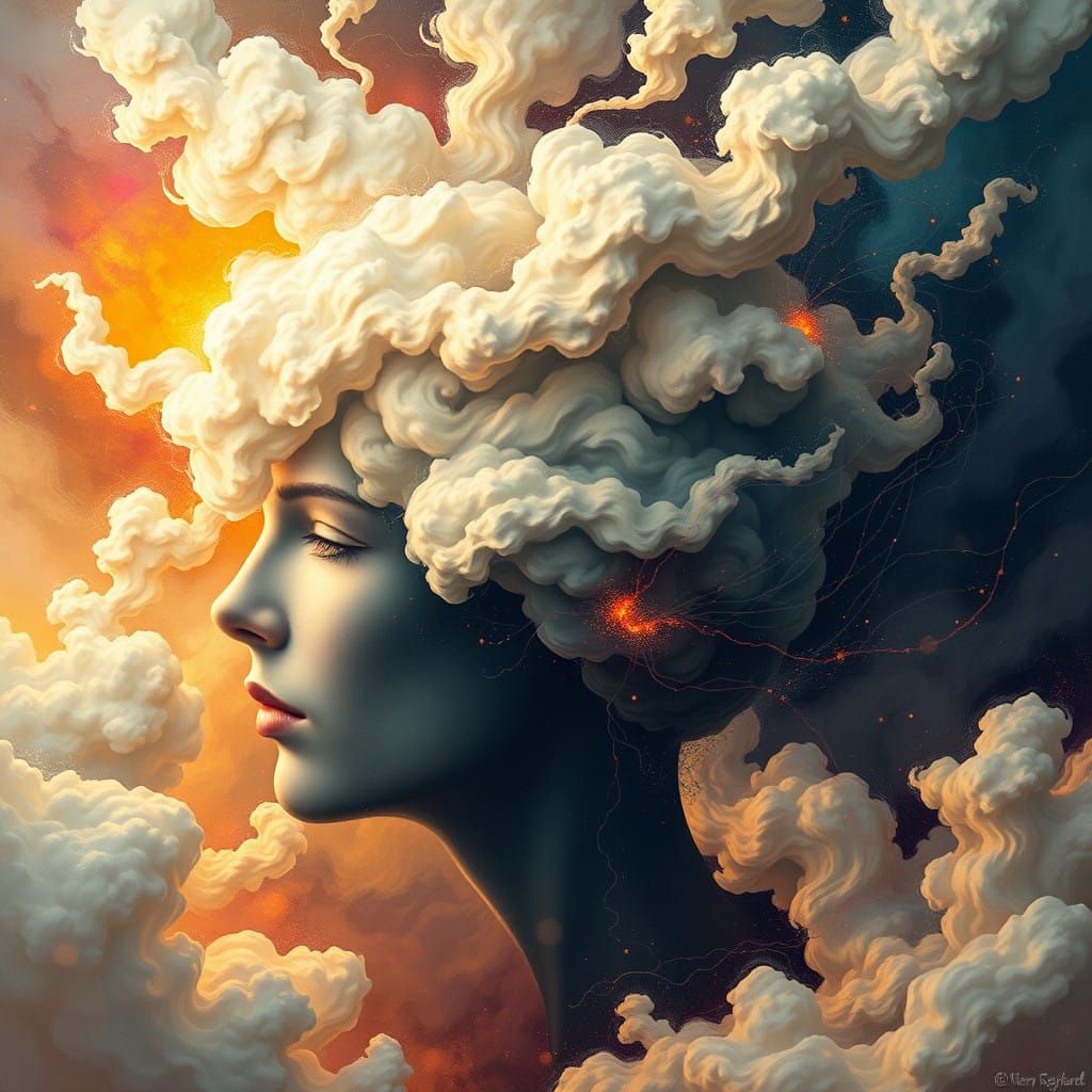 Surreal Brainstorm in Ethereal Storm