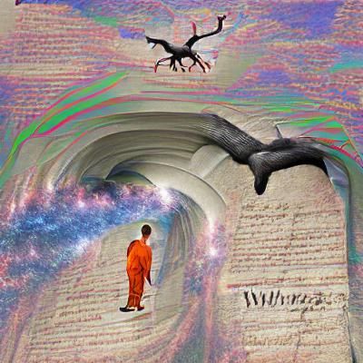 Abstract Free Will AI Interpretation