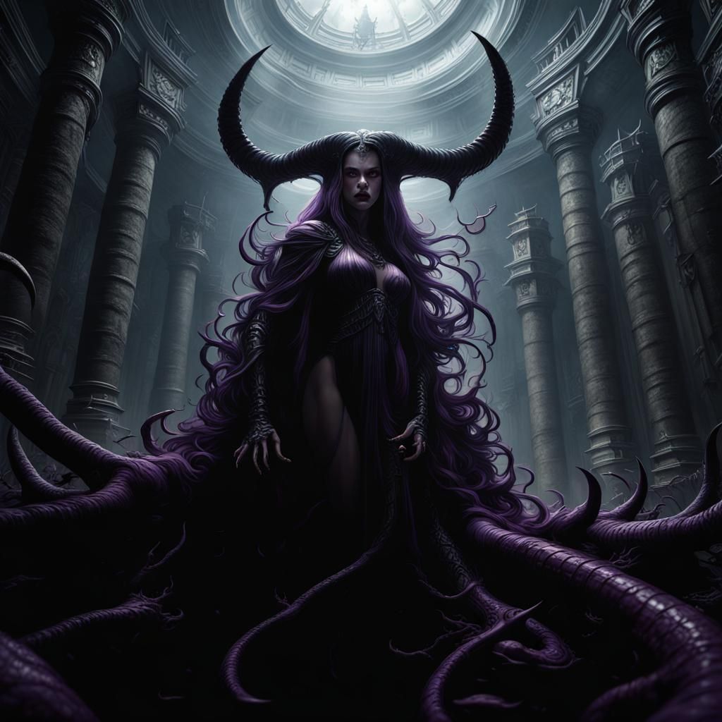 Coven at Hell's Gate: A Dark Fantasy Concept