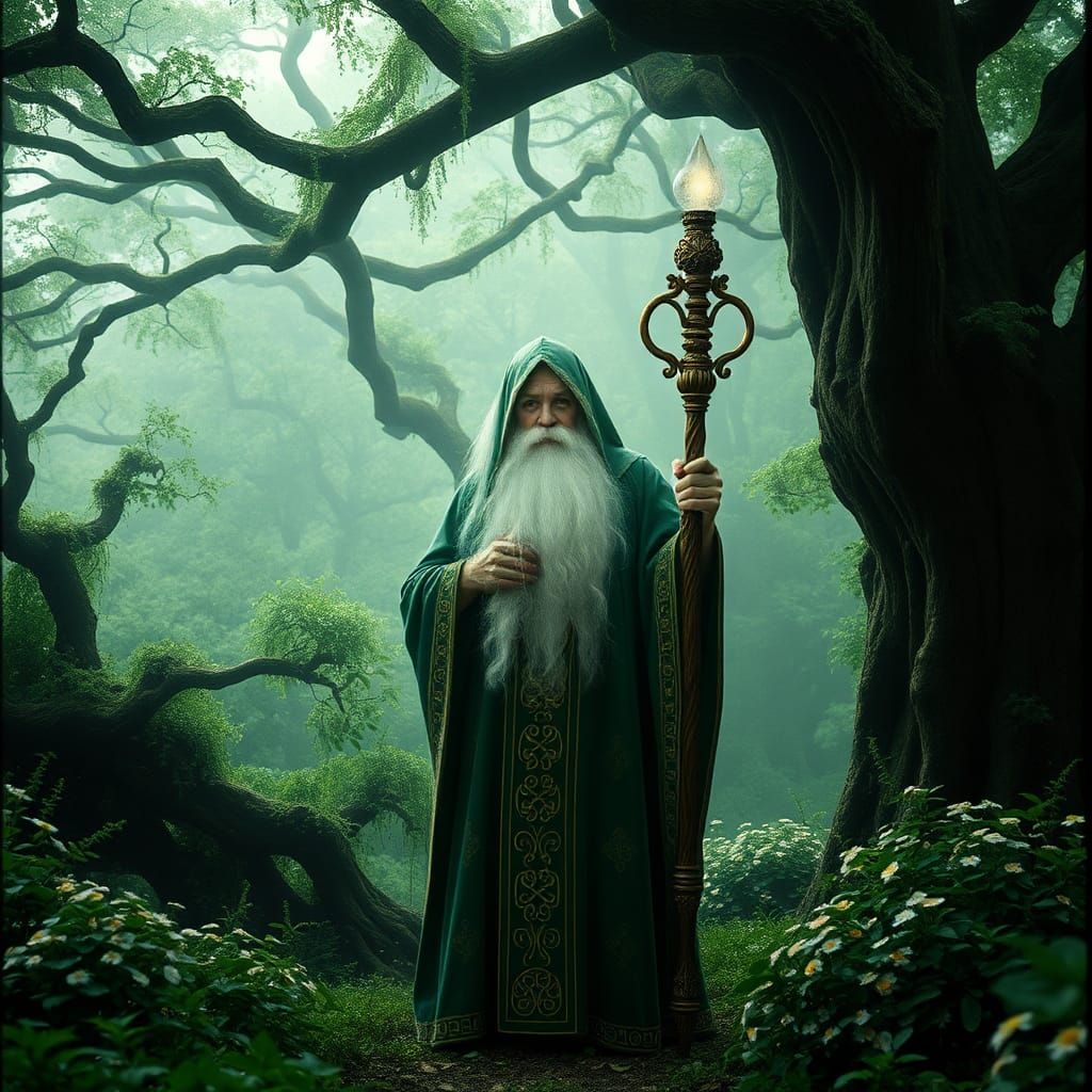 Druid from Celtic mythology.