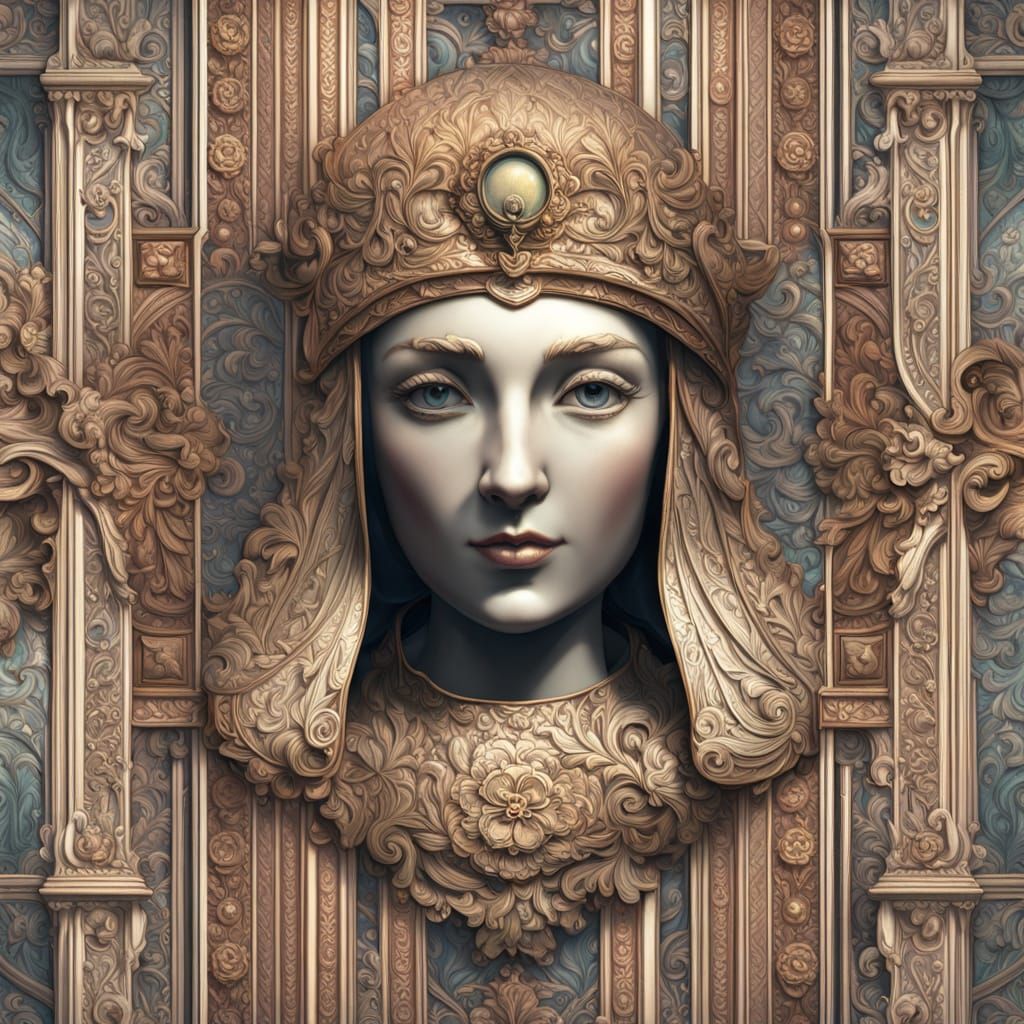 Renaissance Revival Portrait with a Modern Twist