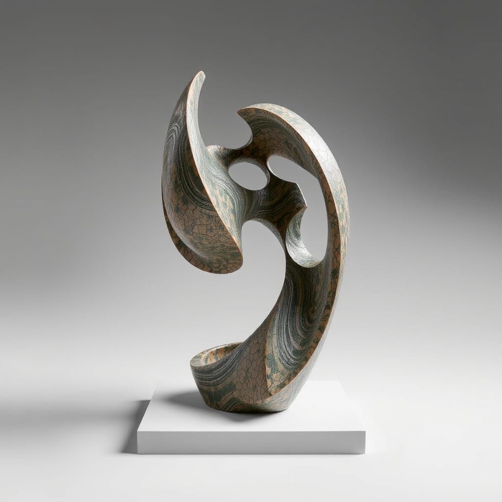 Dynamic Geometric Form in Abstract Sculpture