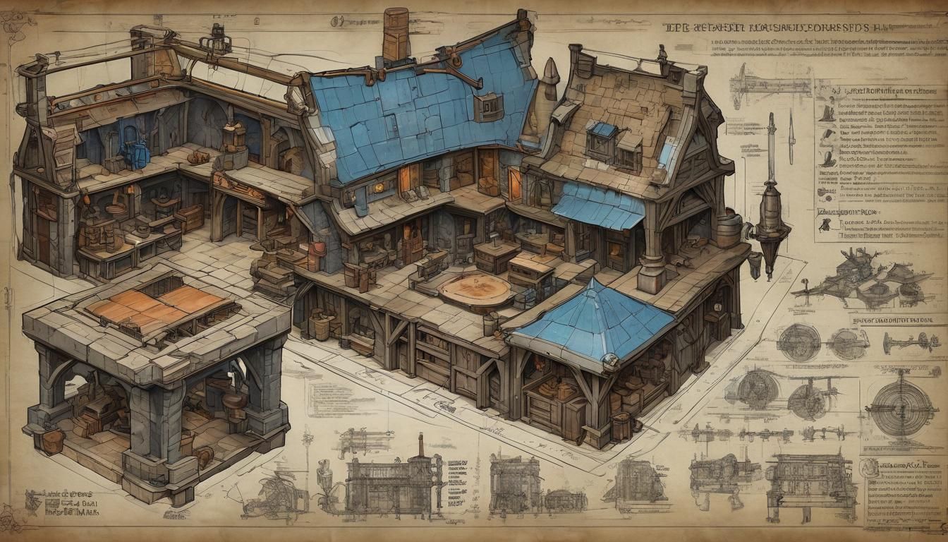 Blacksmith's Forge Blueprint: Crafting Legendary Arms