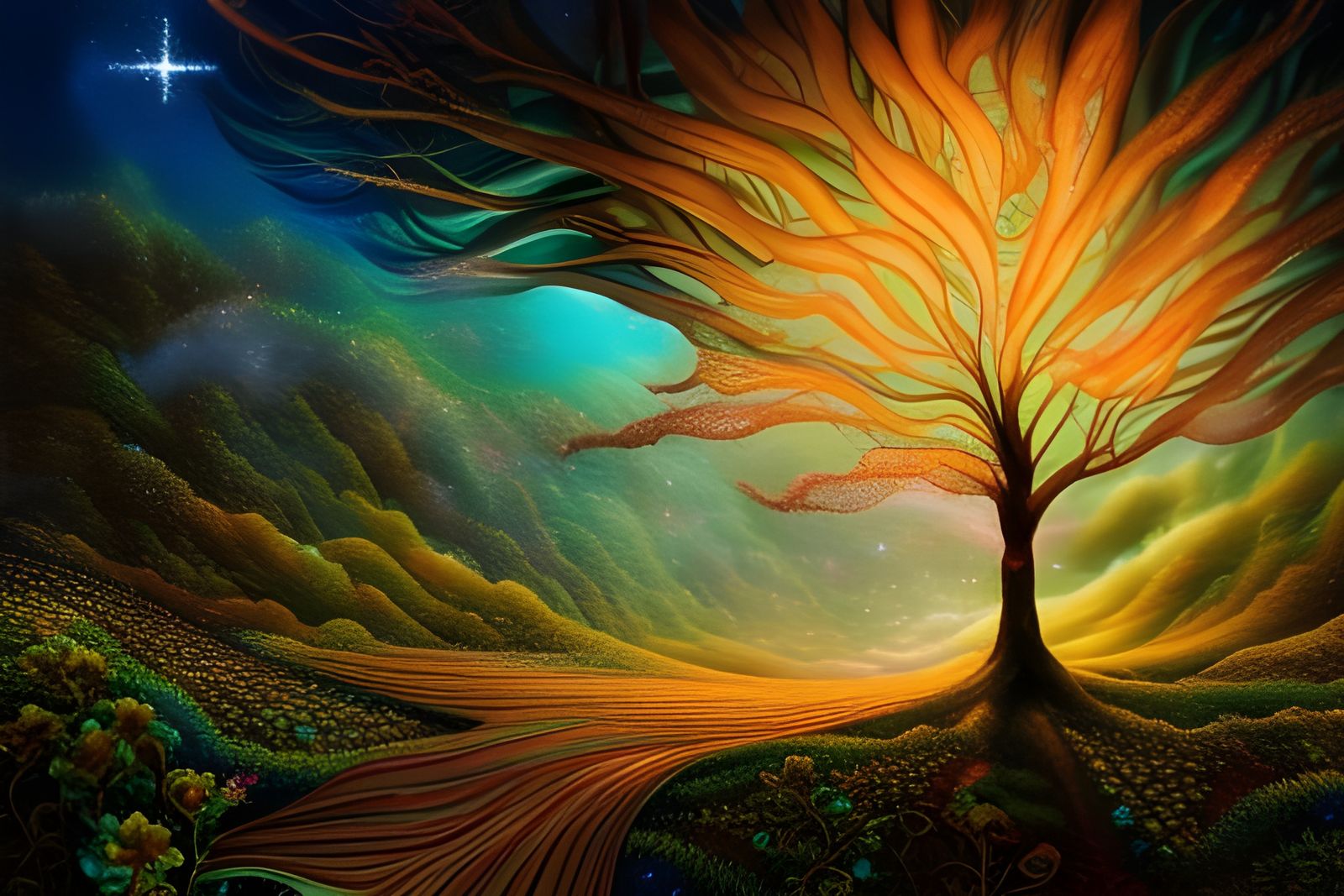 Ethereal Shattered Glass Planet: Award-Winning Photography